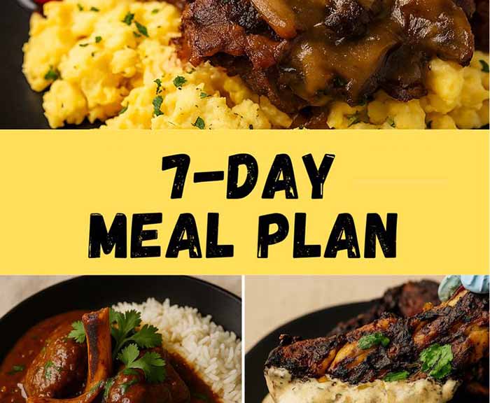 7 Day Meal Plan