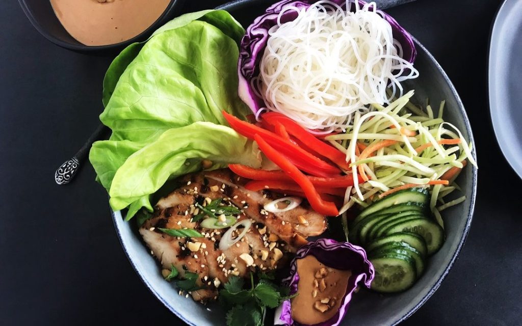 Asian Inspired Chicken Lettuce Wraps