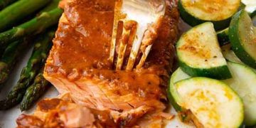 Cajun Salmon Sheet Pan