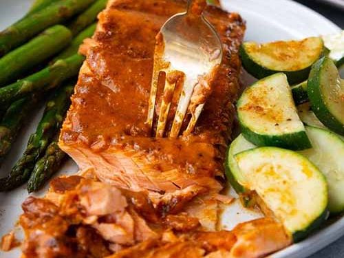 Cajun Salmon Sheet Pan