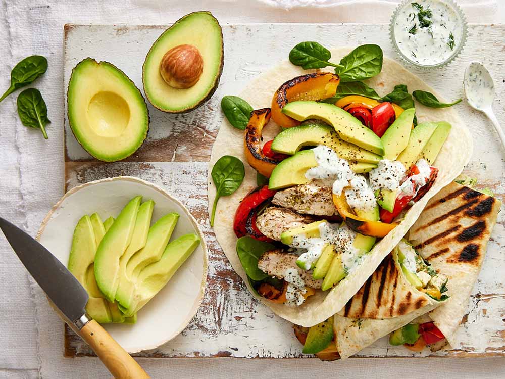 Chicken and Avocado Wrap