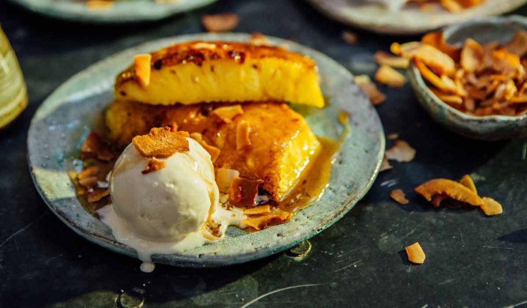 Cinnamon Fire Roasted Pineapple