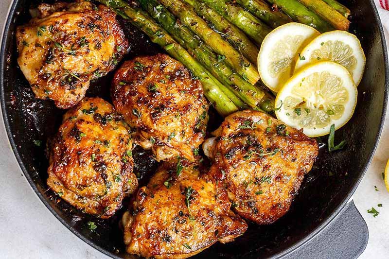 Garlic Herb Chicken Skillet