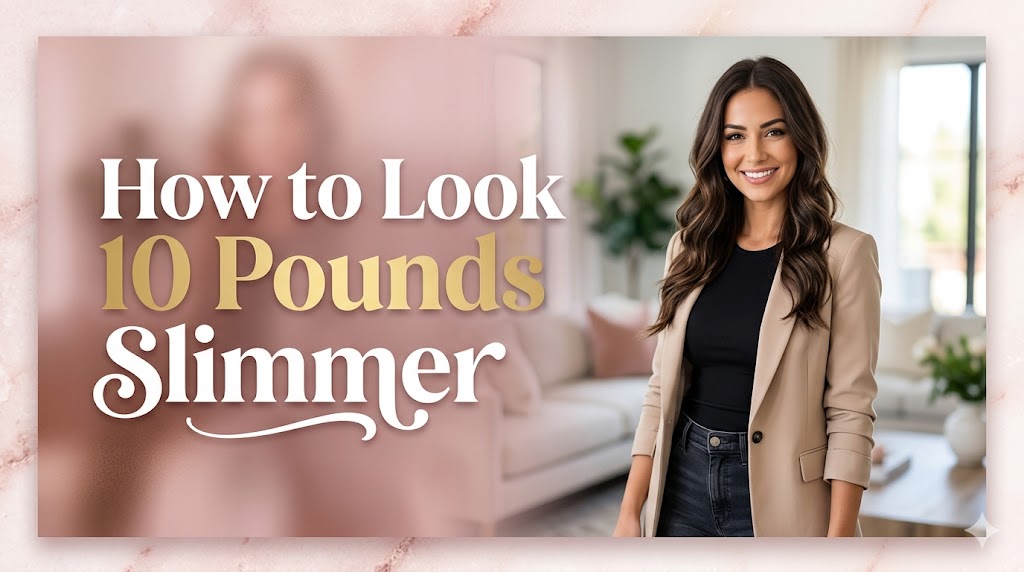 How to Look 10 Pounds Slimmer