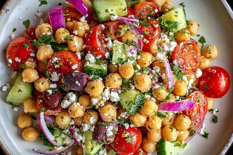 Mediterranean Chickpea Salad