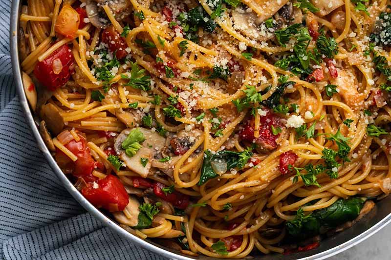 Mediterranean Veggie Pasta