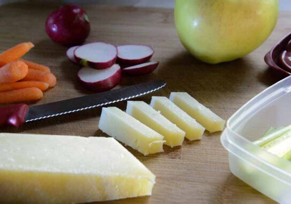 String Cheese Apple