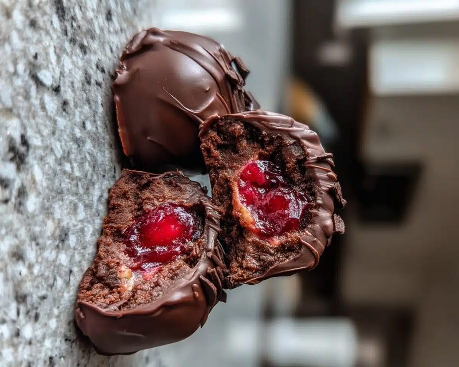The Chocolate Cherry Bomb rotated