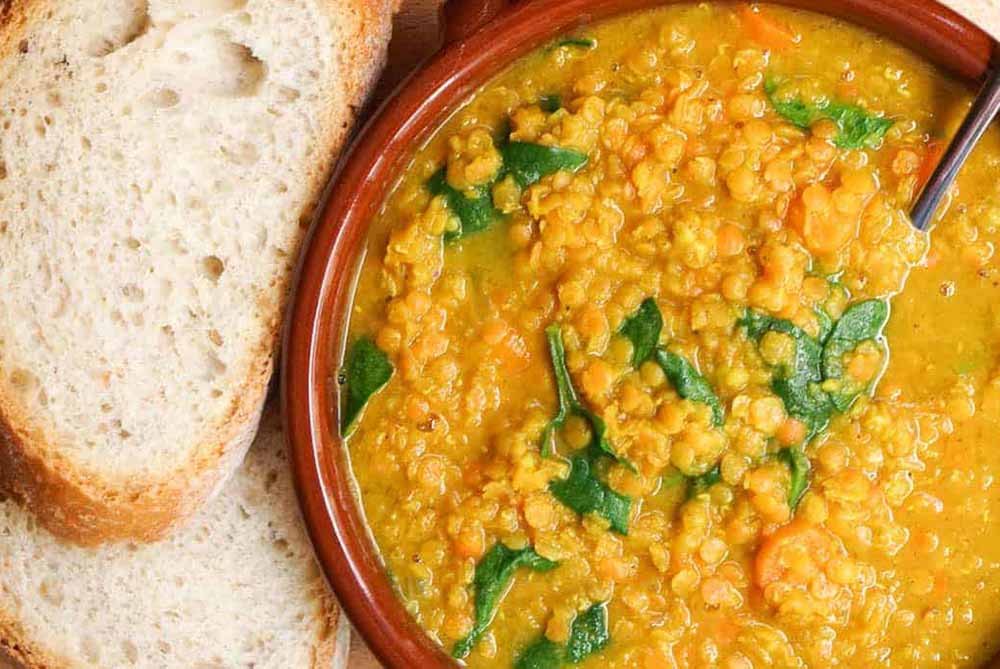 Turmeric Lentil Soup