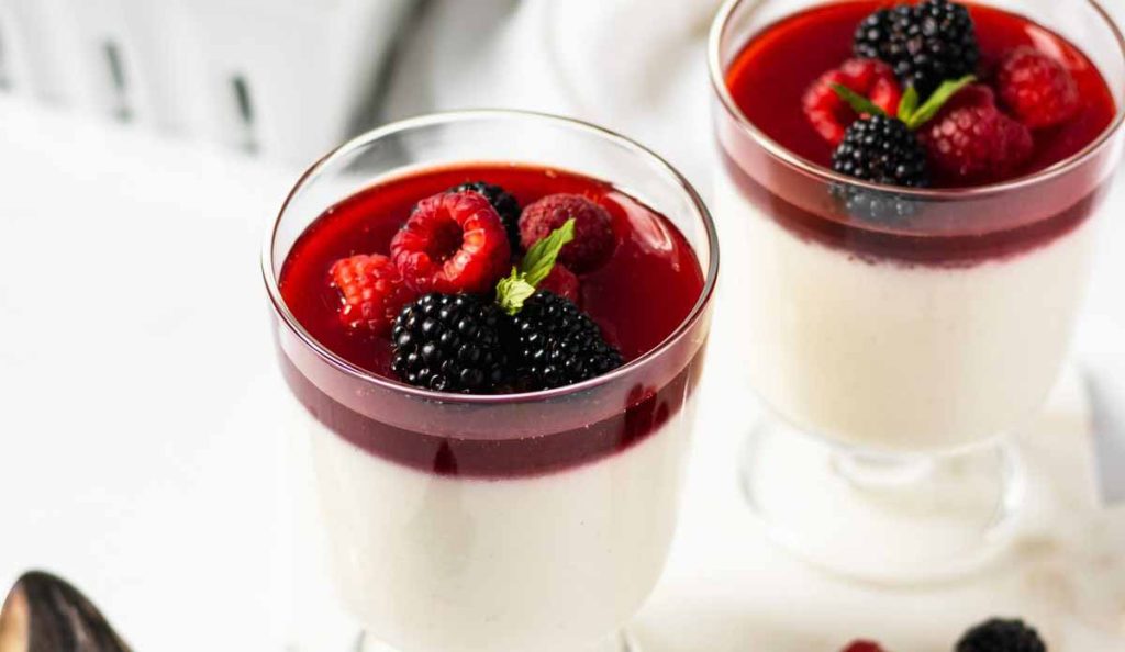 Vanilla Panna Cotta Shooters