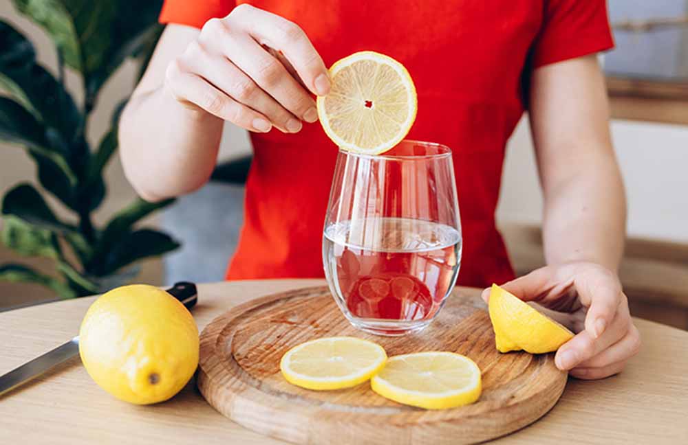 Warm Lemon Water
