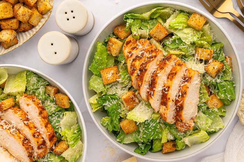 Grilled Chicken Caesar Salad
