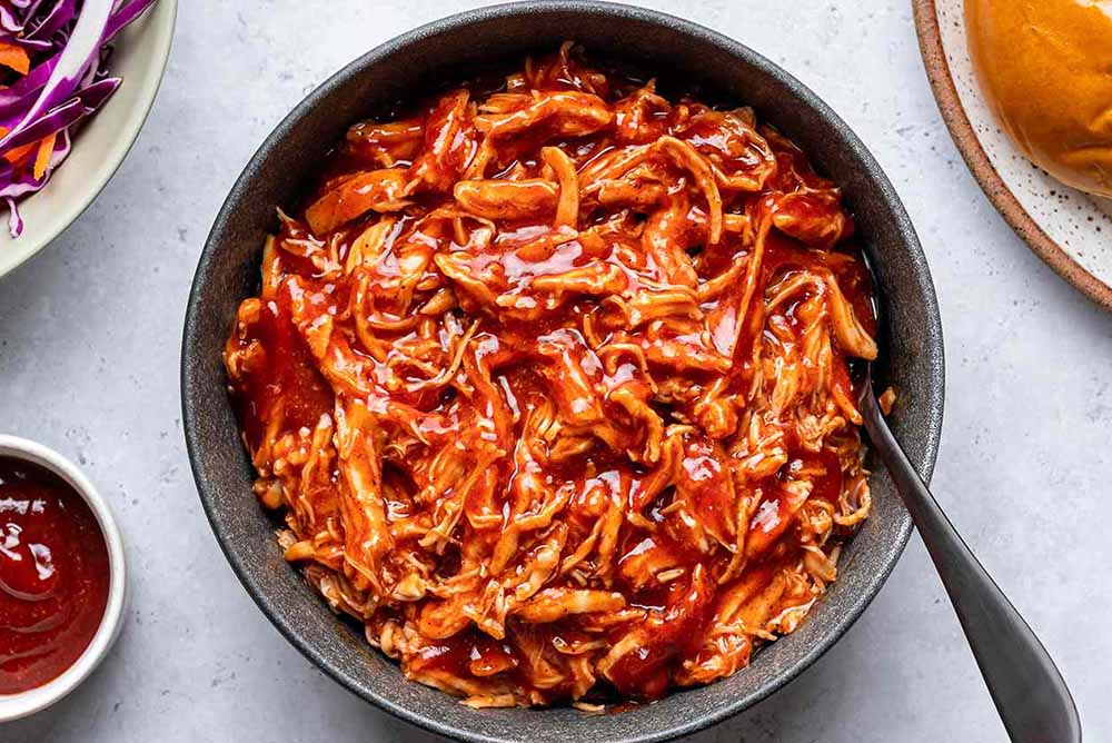 Pressure Cooker Pulled Chicken