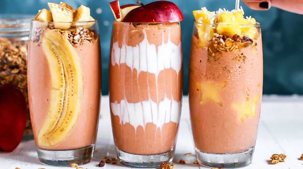 Smoothies with Protein Powder
