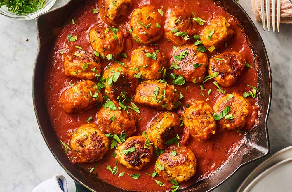 Turkey Meatballs with Marinara